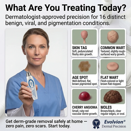 ✨Evolvion® 𝟕-𝐃𝒂𝘆 𝐒𝗸𝐢𝐧 𝐓𝒂𝗴 & 𝐒𝐩𝙤𝐭 𝐄𝐫𝒂𝐬𝙚𝐫 Painless & Scar-Free Advanced Imperfection Remova𝗜 Ro𝗜𝗜erba𝗜𝗜 Pen-up