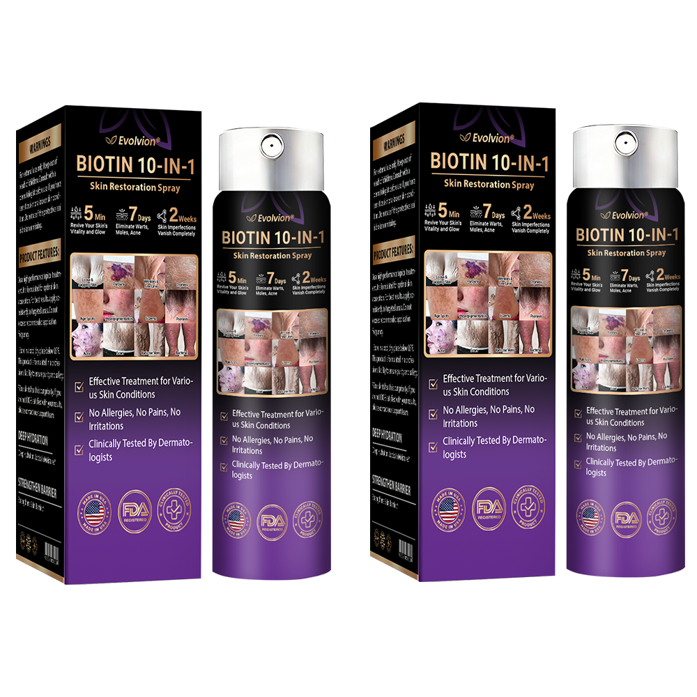 Made and Shipped from USA ✨Evolvion® Biotin 10-in-1 Skin Restoration Spray 🍀🍀