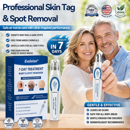 ✨Evolvion® 𝟕-𝐃𝒂𝘆 𝐒𝗸𝐢𝐧 𝐓𝒂𝗴 & 𝐒𝐩𝙤𝐭 𝐄𝐫𝒂𝐬𝙚𝐫 Painless & Scar-Free Advanced Imperfection Remova𝗜 Ro𝗜𝗜erba𝗜𝗜 Pen-up