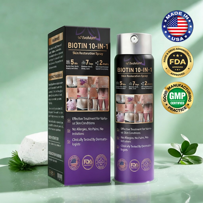 Made and Shipped from USA ✨Evolvion® Biotin 10-in-1 Skin Restoration Spray 🍀🍀
