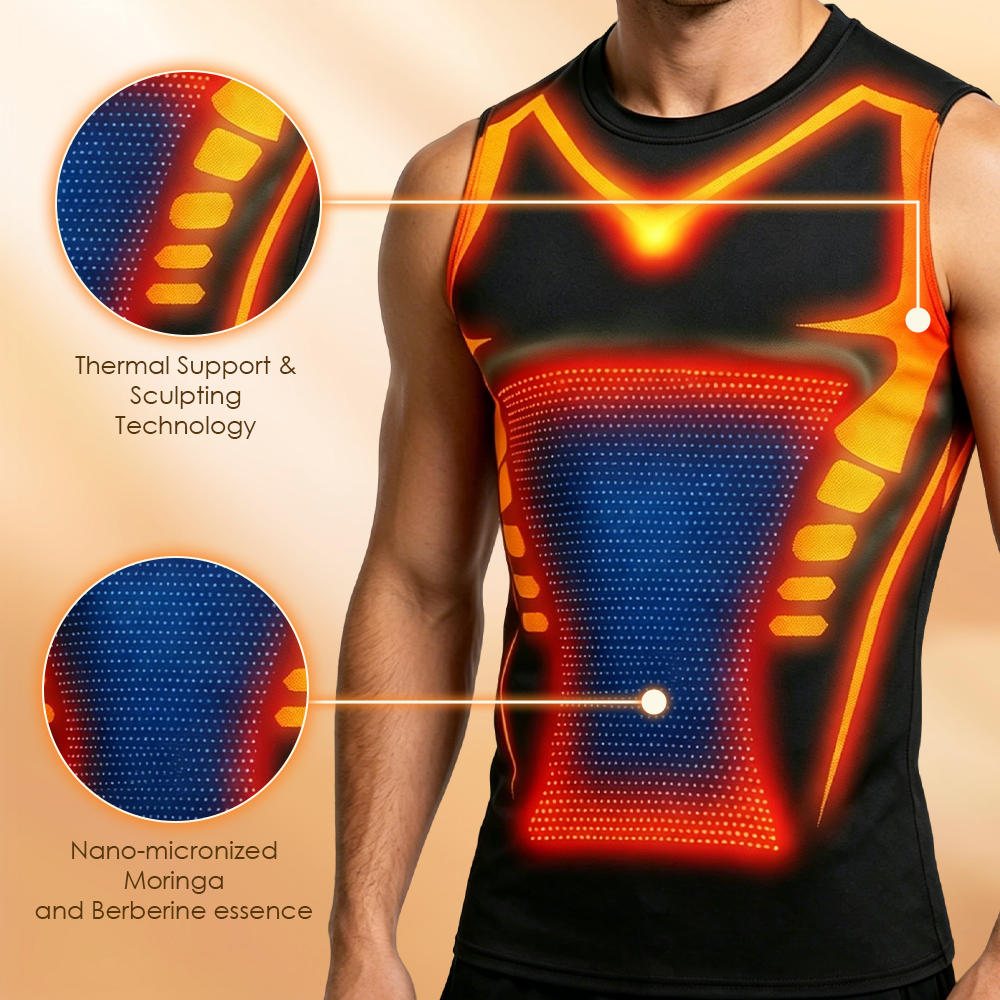 Sugoola® Moringa & Berberine 4-in-1 Microparticle Sculpting & Fat-Burning Vest🔥