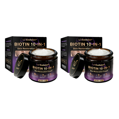 Made and Shipped from USA ✨Evolvion® Biotin 10-in-1 Skin Restoration Cream ✨