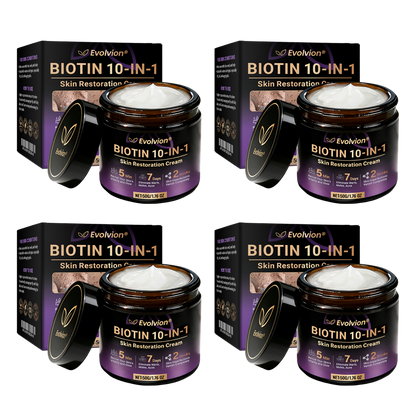 Made and Shipped from USA ✨Evolvion® Biotin 10-in-1 Skin Restoration Cream ✨