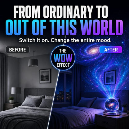 🔮Night Light Projector - Smart Holographic Star Projector💫-up